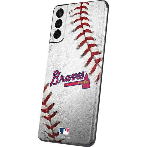 MLB Atlanta Braves Game Ball Galaxy S21 Plus 5G Skin
